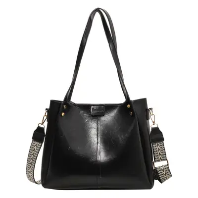 Brown Leather Shoulder Messenger Bag for Women
