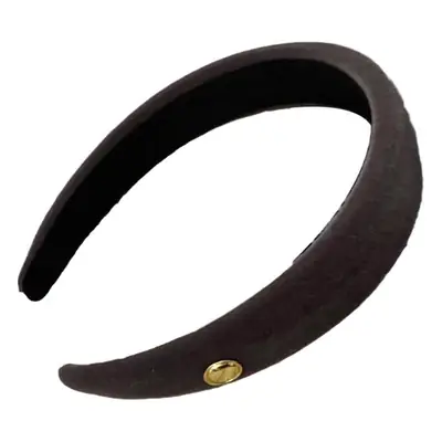 South Korea Vintage Velvet Skull Top Headband Gold