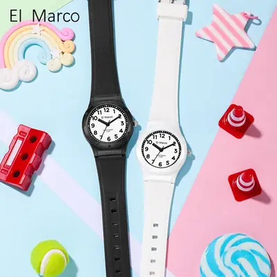 Baby Elephant Watch Pink Purple Digital Quartz for Kids