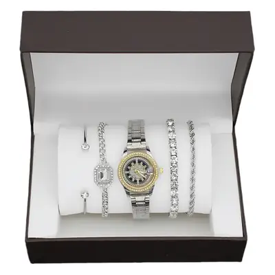 4pcs Light Luxury Women's Bracelet Watch Set
