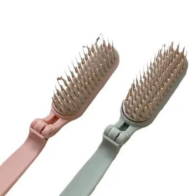 Foldable Travel Hair Comb for Straight & Curly Hair