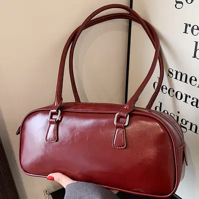 Brown Cross-Border Women's Shoulder Bag Large Capacity 2026