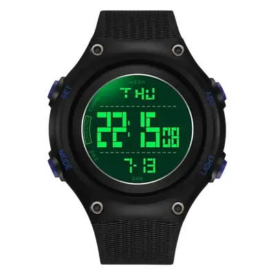 Ofns Digital Alarm Watch for Men Black Waterproof Sports Wear
