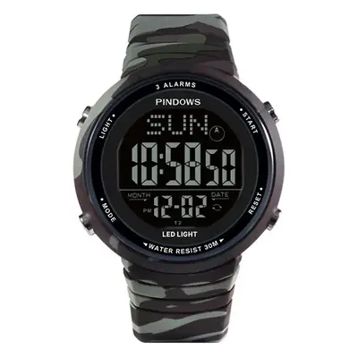 Digital Camouflage Tactical Watch for Kids Girls Boys