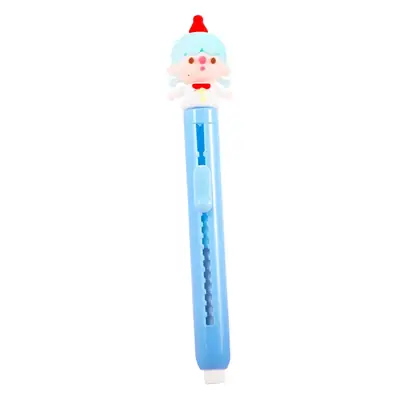 Pen type push eraser cartoon dinosaur children's creative stationery push-pull pen eraser primary school student gift cultural creation