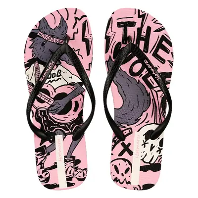 Hotmarzz Heima Women's New Anti-slip Flip-flops Slippers PVC Printed Flip-flops Women's Slippers Home