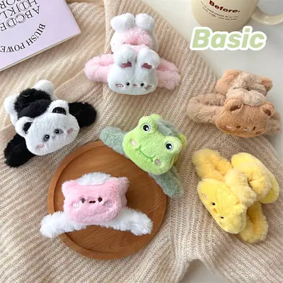 Cute Plush Bear Hair Clip for Girls