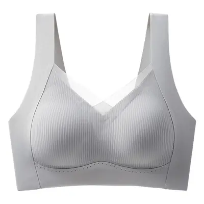 Women's underwear push-up pull-up support anti-sagging breast collection seamless wireless sports vest-style beauty back bra