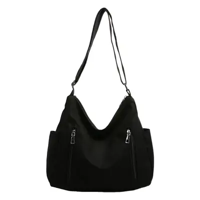 Women Canvas Shoulder Bag Beige 2024 New