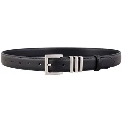Women's Genuine Leather Belt with Pin Buckle, 3 Colors