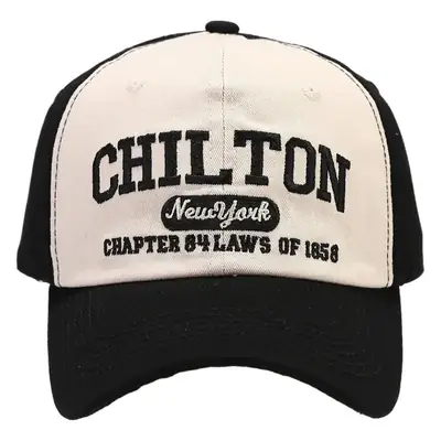 Korean Style Baseball Cap Men with Curved Brim & Embroidered Design