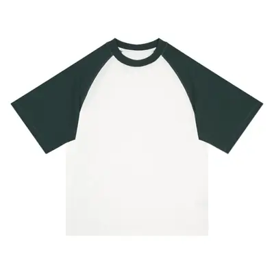Men Cotton Crewneck T-Shirt 300g Heavy Summer