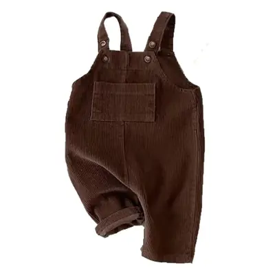 Korean Style Kids Set with Corduroy Pants & Hat