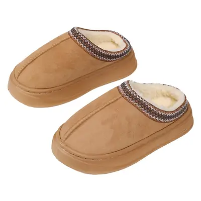 Tasman bag mouth winter bag heel indoor thick bottom home fleece-lined cotton slippers women's outer wear autumn and winter EVA