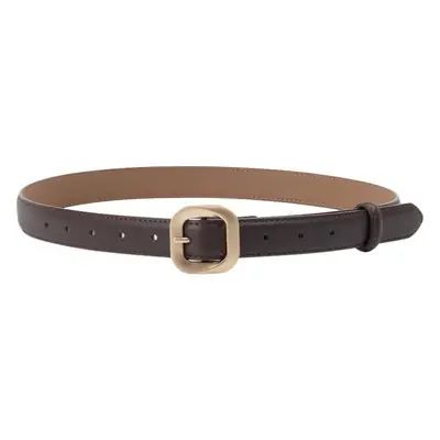 Women's Cross-Country Genuine Leather Belt Beige