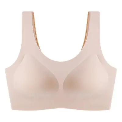 Seamless Invisible Vest-Style Bra for Large Breasts