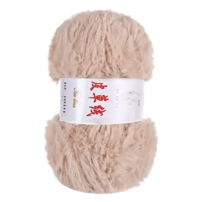 2 Two extra thick fur thread fur wool ball hand-woven thick wool woven scarf hat bag material package