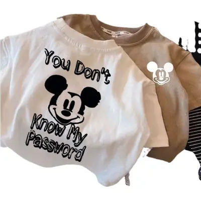 Pure Cotton Boys T-Shirt Faux Two-Piece 2026