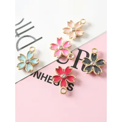 DIY Flower Earrings for Women Hairpin Accessories