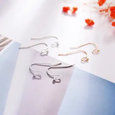 DIY Handmade Beaded Ear Hooks Earrings