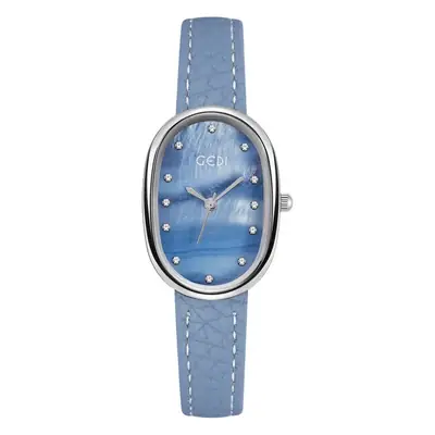 Goldie Light Luxury Women's Watch with Litchi Strap