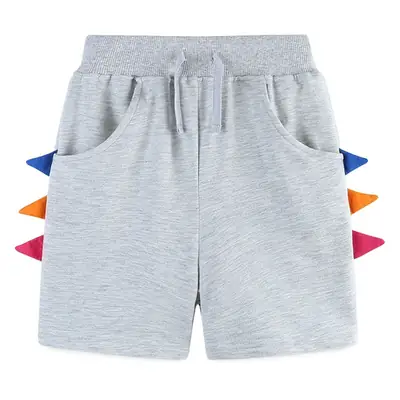 Gray Knitted Boys Shorts Summer 2026