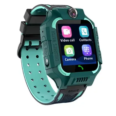 Waterproof Touch Game Smart Watch Q19 Blue