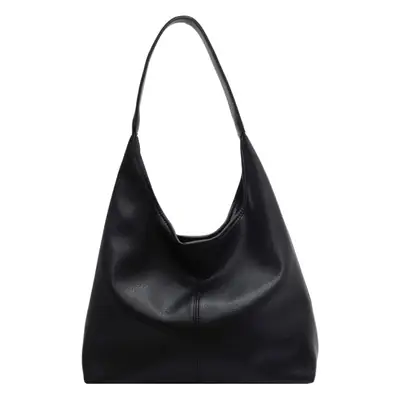 Women's Large Capacity Tan Leather Shoulder Bag