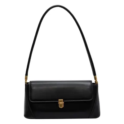 Women French Stick Bag Brown Leather Large Capacity 2022