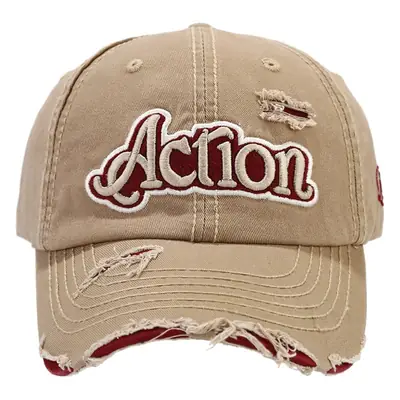 Black Kitten Embroidered Cap for Men