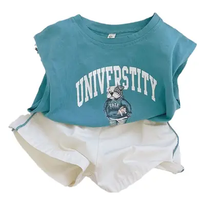Boys University Graphic Vest Set Summer 2026