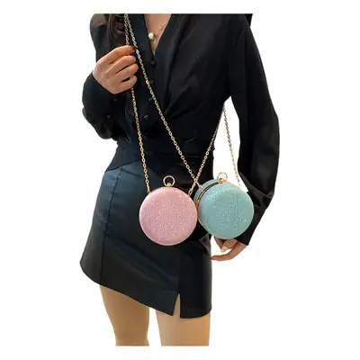 Pearlescent Korean Style Round Shoulder Bag