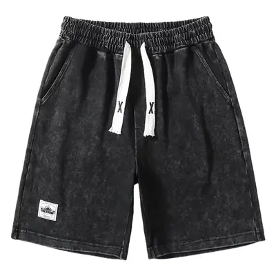 Men Denim Shorts Black Brown Casual Summer Wear