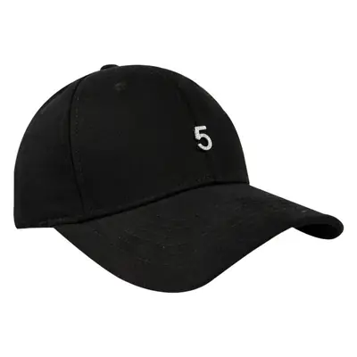 Men White Baseball Cap with 5 Emblem, 56-58CM