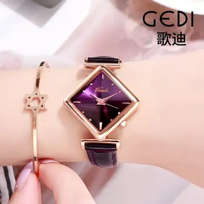 Goldie Women's Rose Gold Quartz Watch with Star & Crown Design