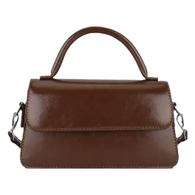 New Women's Brown Leather Crossbody Bag