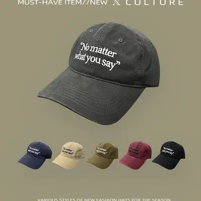 Women Embroidered Baseball Caps 2024 New Wide Brim