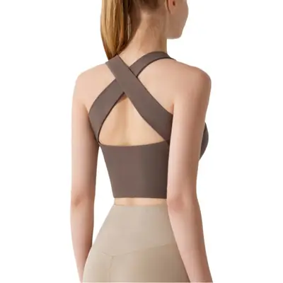 High Strength Shockproof Sports Underwear Running Fitness Back Cross Sexy