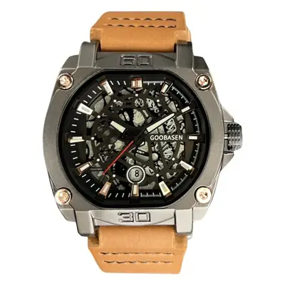 Gubosen Multi-Layer Watch for Men Waterproof Luminous Calendar