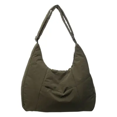 Women Crossbody Bag Olive Green Large Capacity Tote