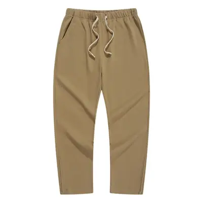 Dengjue Men's New Spring Summer Twill Cotton Sweatpants