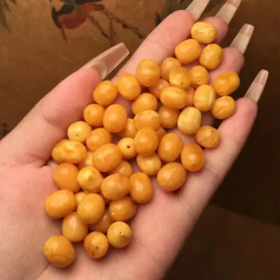 Natural Old Jujube Beads Waxy Rich Play Accessories