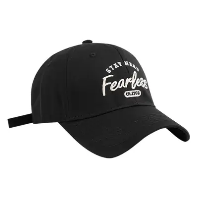 Korean Style Peaked Cap Women Black 2024