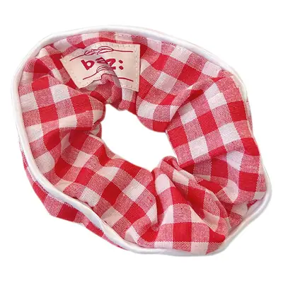 Korean Lace Hair Ring for Girls with Heart Design