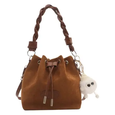 Women's Matte Bucket Bag Black 2026
