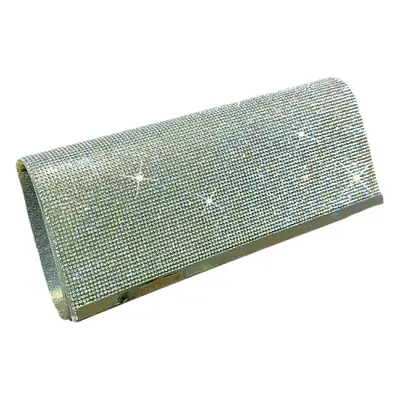 Full Diamond Shiny Clutch Bag for Women