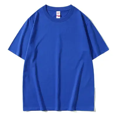 Ice White Cotton T-Shirt Short Sleeve Loose Fit 220g