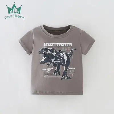 Forestkingdom Boys T-Shirt 25 Summer Short Sleeve Dropshipping