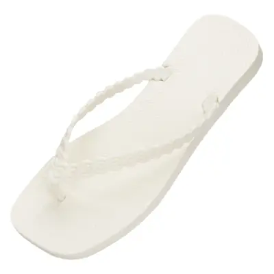 Women's Non-Slip Black Beach Slippers