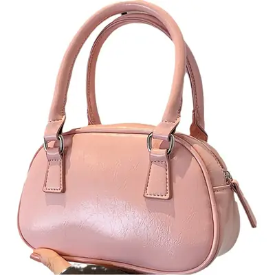 Korean Style Black Shoulder Messenger Bag for Women